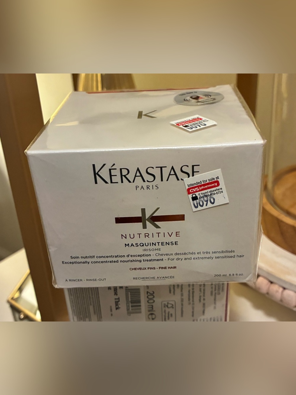 Kérastase Nutritive Masquintense Hair Mask 6.8oz 200ml NEW Sealed